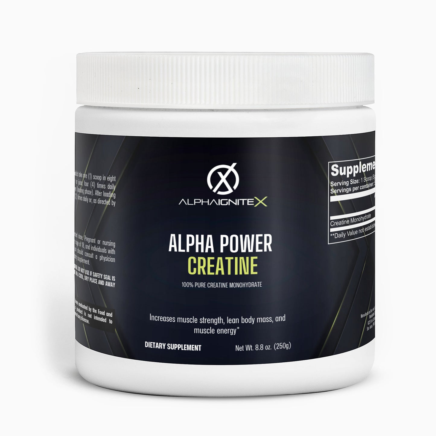 Alpha Power Creatine | 100% Pure Creatine Monohydrate